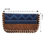 جزدان كروت بنقوش هندسية وألوان مختلفة