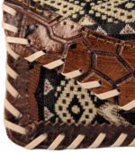 ⁦جزدان نقود بنقوش هندسية وألوان مختلفة⁩ - الصورة ⁦2⁩