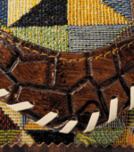 ⁦جزدان نقود بنقوش هندسية وألوان مختلفة⁩ - الصورة ⁦2⁩