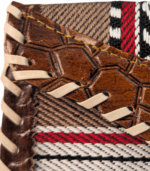 ⁦جزدان نقود بنقوش هندسية وألوان مختلفة⁩ - الصورة ⁦2⁩