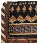 ⁦جزدان كروت بنقوش هندسية وألوان مختلفة⁩ - الصورة ⁦3⁩