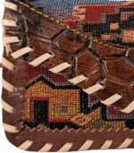 ⁦جزدان نقود بنقوش هندسية وألوان مختلفة⁩ - الصورة ⁦3⁩