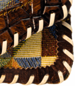 ⁦جزدان نقود بنقوش هندسية وألوان مختلفة⁩ - الصورة ⁦3⁩