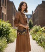 ⁦جزدان نقود بنقوش هندسية وألوان مختلفة⁩ - الصورة ⁦4⁩