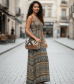 ⁦جزدان كروت بنقوش هندسية وألوان مختلفة⁩ - الصورة ⁦4⁩